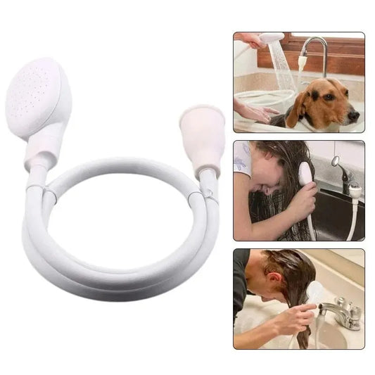 Faucet Extender External Showerhead Hair Wash Pet Bathing