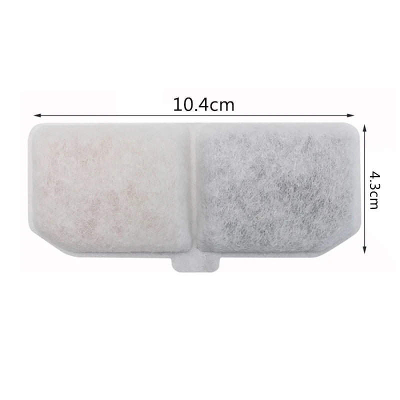 10/5PCS Cat Water Fountain Replacement Filter Elements Pet Drinking