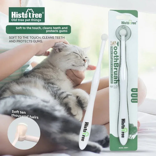 Degrees Pet Toothbrush Cat Brush Addition Bad Breath Tartar Teeth Care