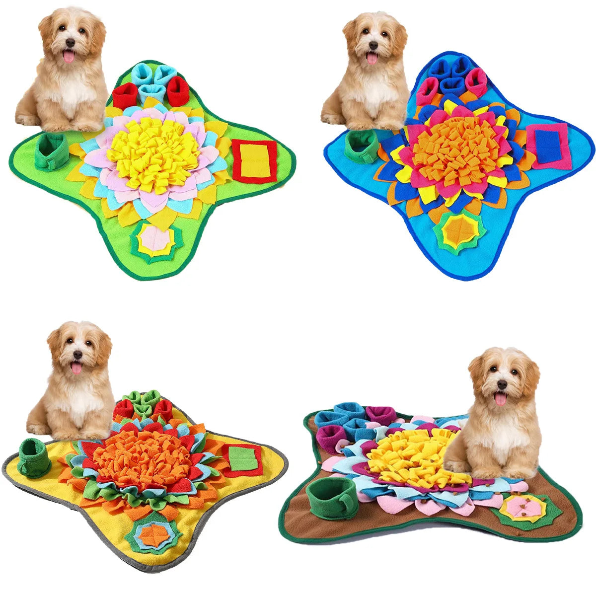 Good Pet Snuffle Mat for Dogs,Interactive Feed Puzzle for