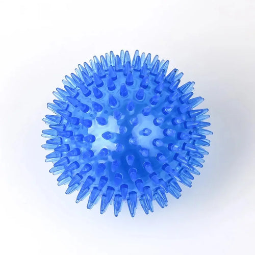 Pet Dog Toys Cat Puppy Sounding Toy Polka Squeaky Tooth Cleaning Ball