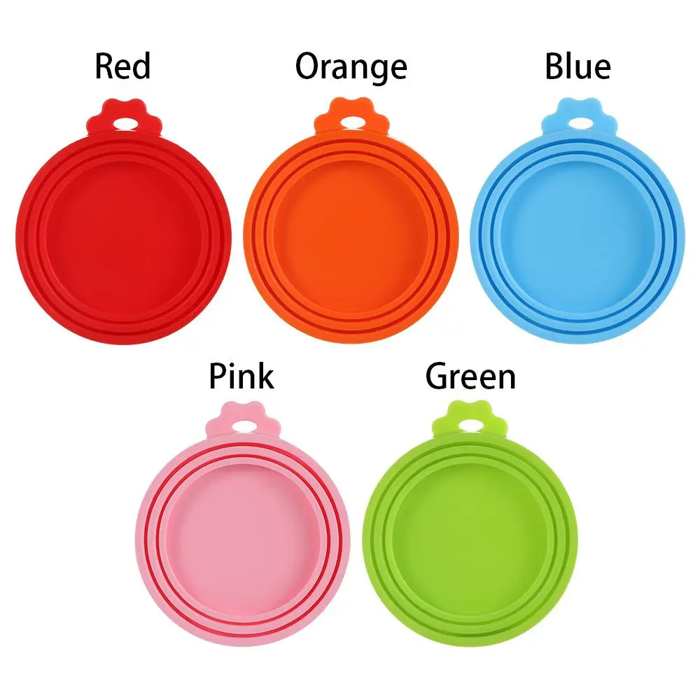 3 In 1 Silicone Canned Lid Reusable Food Tin Cover Keep Fresh Kitchen