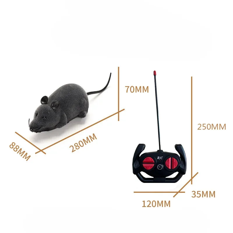 Robot Mouse Rat Funny Cat Toy with Remote Control Multicolor Mouse