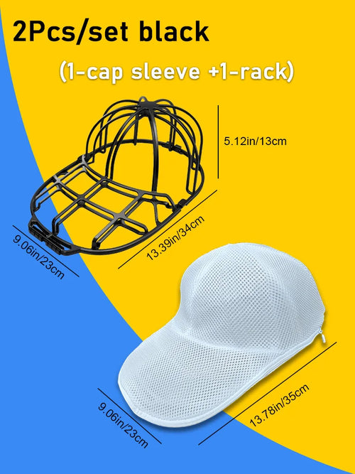 2Pcs/set Hat washing set, baseball duckbill cap, washing and sun