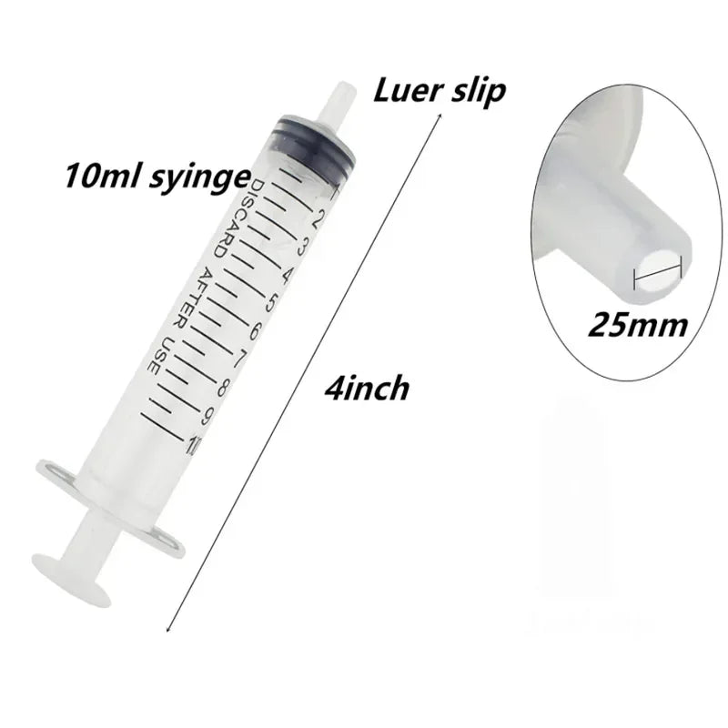 1ml-10ml Disposable Syringes Syringes Without Needle Syringe Glue Pet