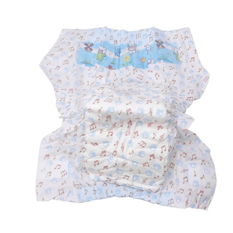 10/12PCS/pack Super Absorption Physiological Pants Dog Diapers For