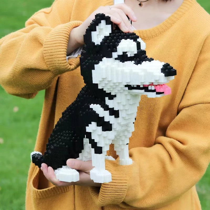 5000 Pcs Pet Dog Building Blocks Holiday and Birthday Gifts Party