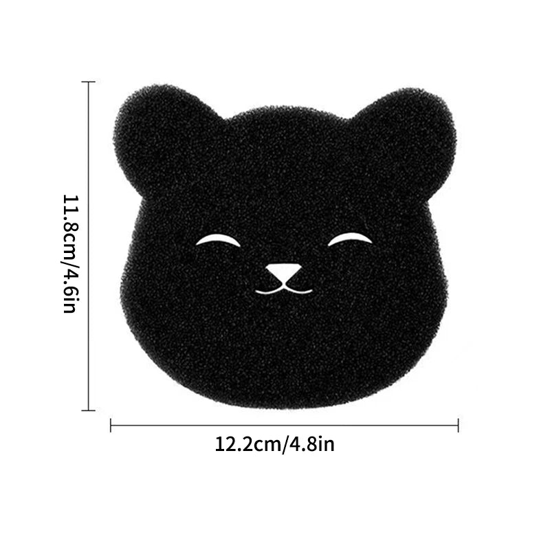 2 /4 Sets Of Household Pet Hair Remover, Machine Washed Bear Sticky