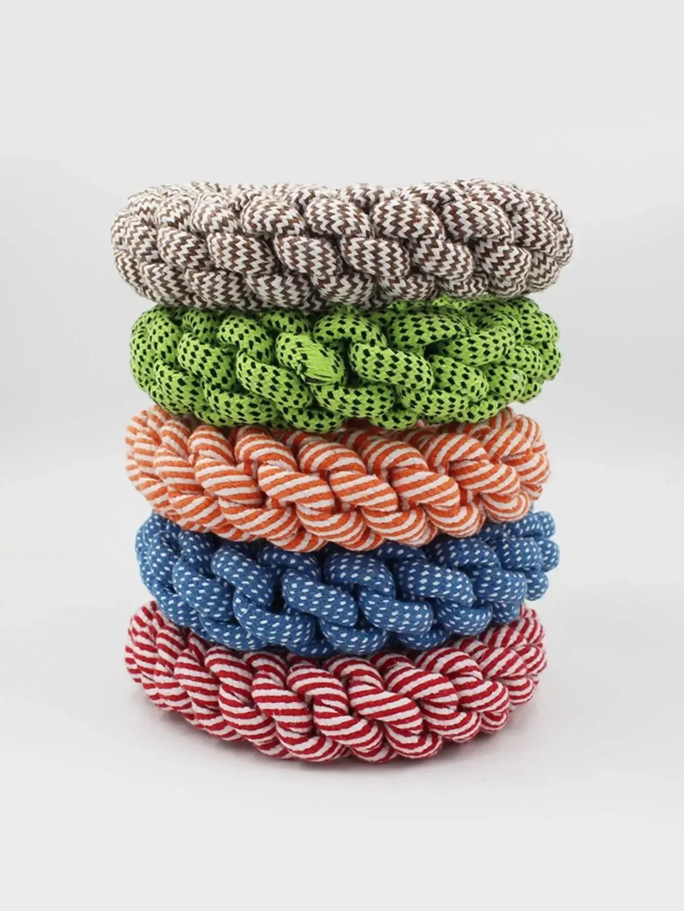 Pet Dog Rope Toy Durable Chew Bite Resistant Pet Toys for Medium Large