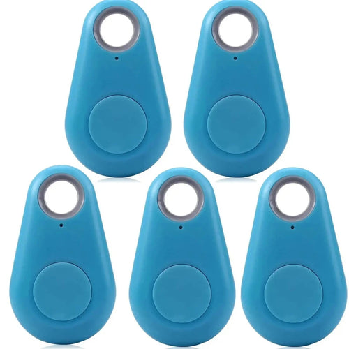 1-5pcs Mini GPS Tracker Bluetooth Tracker AntiLost Device Round Pet