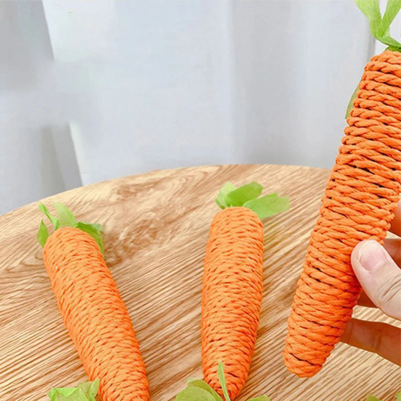 Cat Toys Sound Carrot Cuddle cat stick since fun fun cat teething