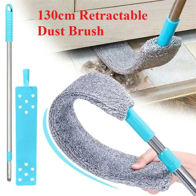 Long Handle Mop Telescopic Microfiber Duster Brush Gap Dust for