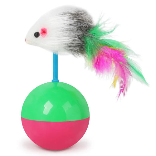 New cat toys set Mouse not tumbler fun teasing cats and dogs self high