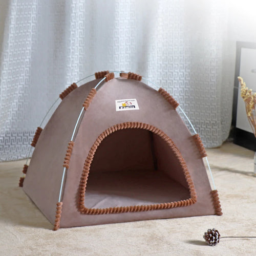 Foldable Cat House Pet Tent Four Seasons Universal Cat and Dog Pet