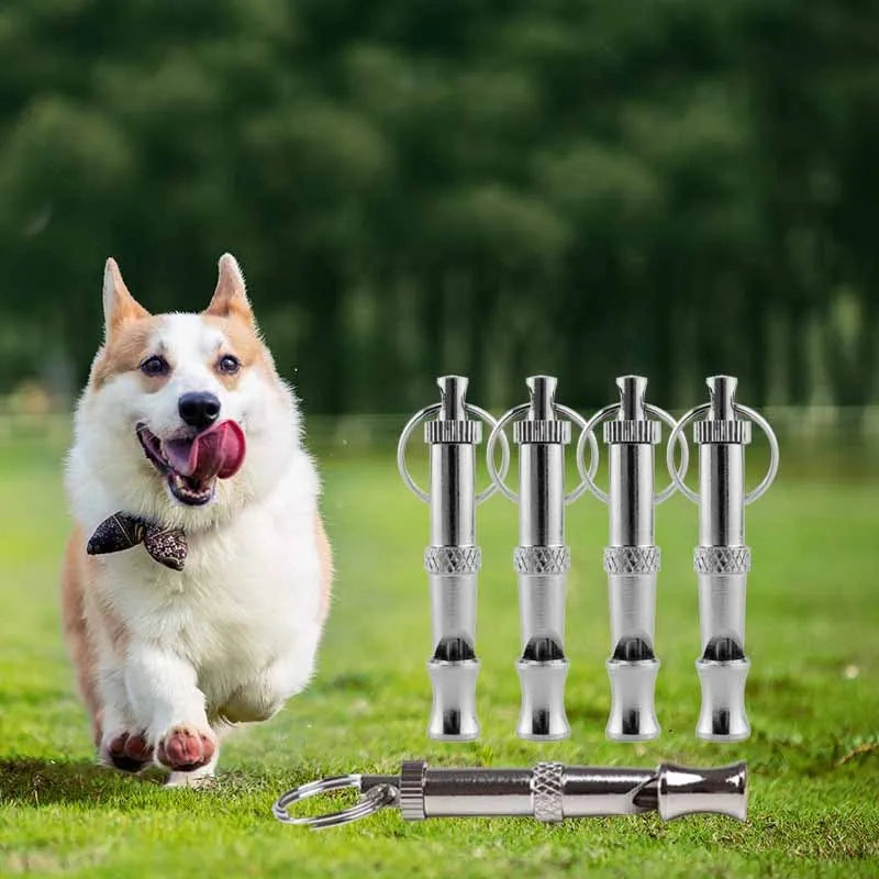 1/2Pcs Dog Whistle To Stop Barking, Adjustable Sound Pitch Dog Whistle