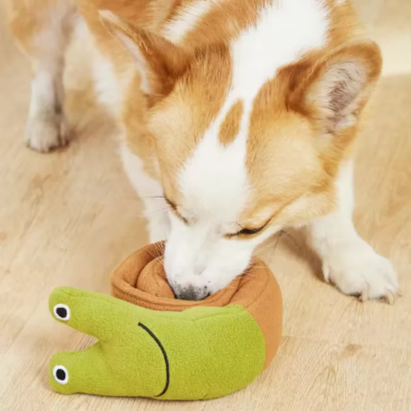 Snail Shaped Pet Toys for Dogs And Cats Odor Hiding Training Puzzles