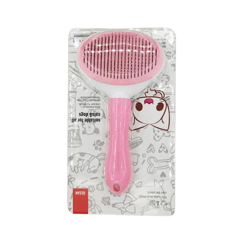 Self-cleaning Pet Hair Remove Comb Cat Slicker Brush Pet Hair Removal