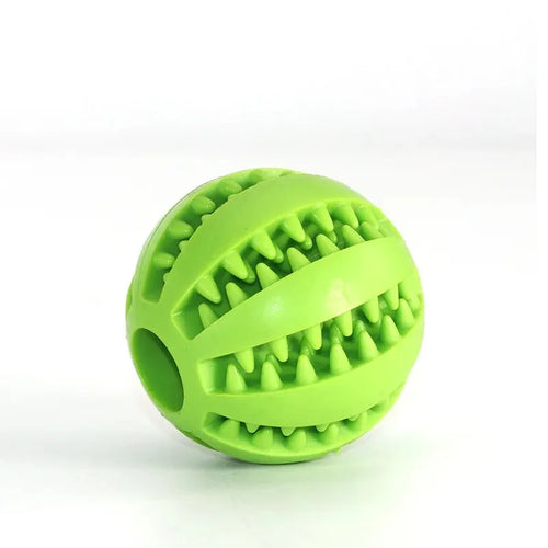 Natural Rubber Pet Dog Toys Dog Chew Toys Tooth Cleaning Treat Ball