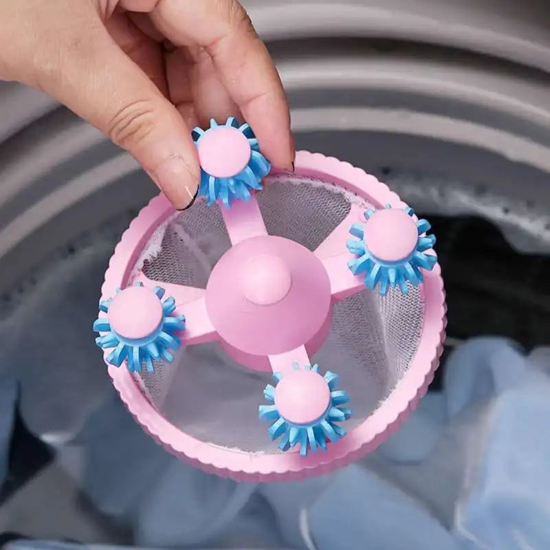 Washing Machine Filter Bag Reusable Net Laundry Ball Floating Lint
