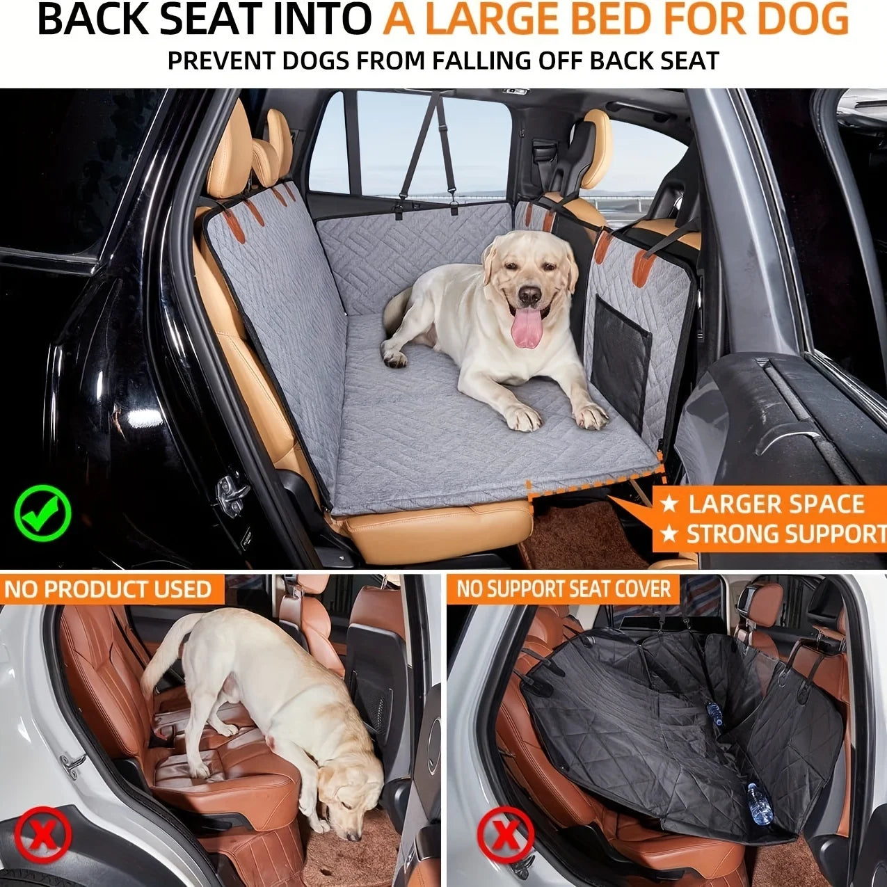Dog Seat Cover Car Seat Cover For Pets,Waterproof Pet Seat Cover