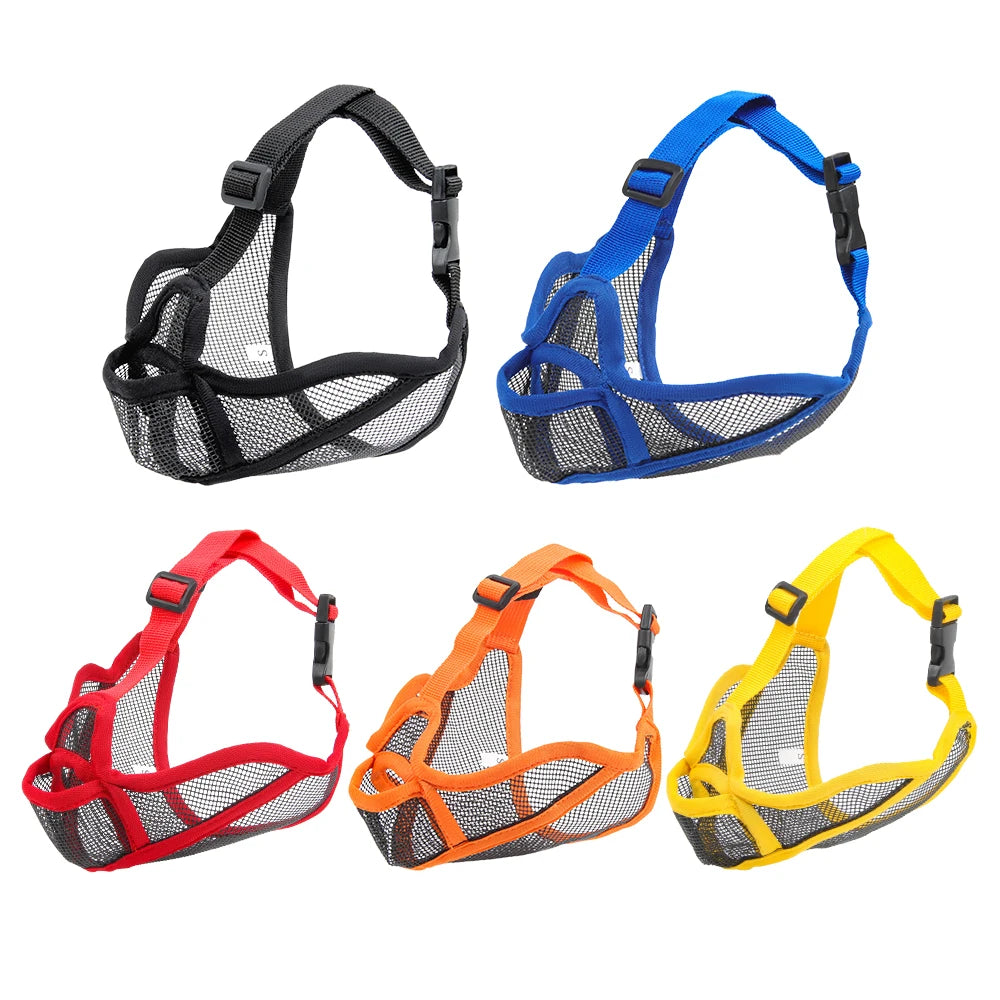 Dog Muzzle for Short-snouted Dogs Preventing Barking French Bulldogs