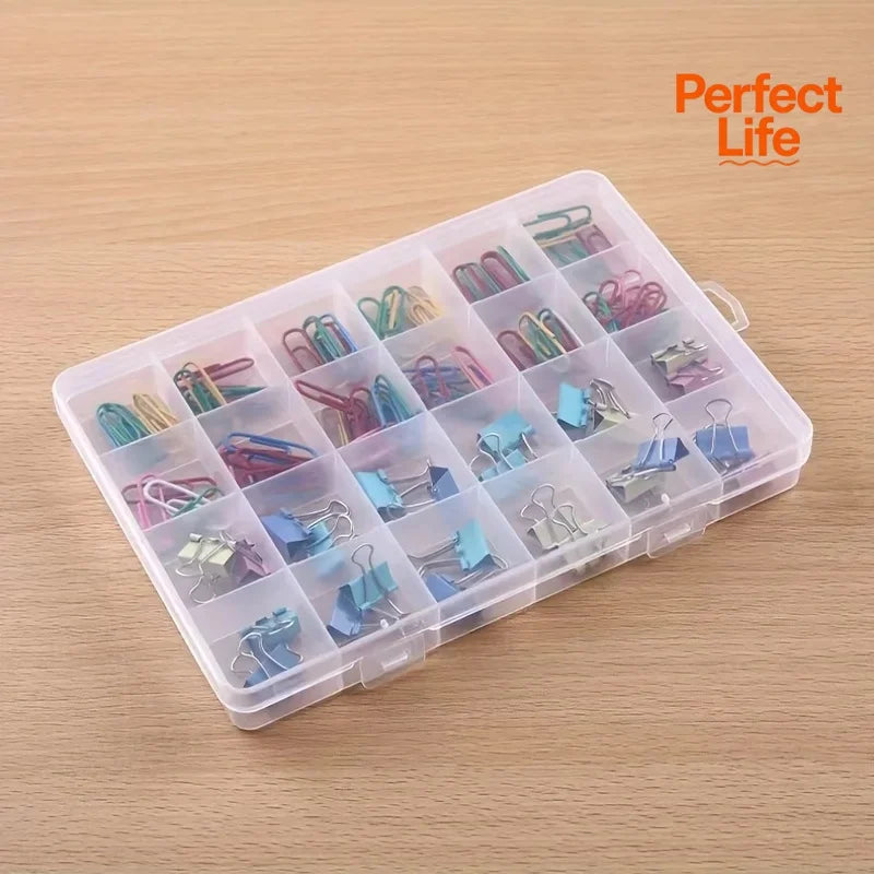 Plastic Storage Box Case Slot Pills Jewelry Beads Earring Case