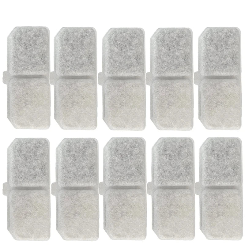 10/5PCS Cat Water Fountain Replacement Filter Elements Pet Drinking