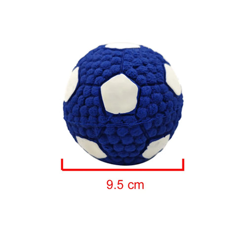 Soft Pet Ball Squeaky Toy For Small Large Dog Rugby Tennis Volleyball