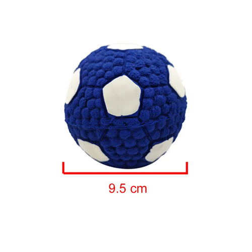 Soft Pet Ball Squeaky Toy For Small Large Dog Rugby Tennis Volleyball