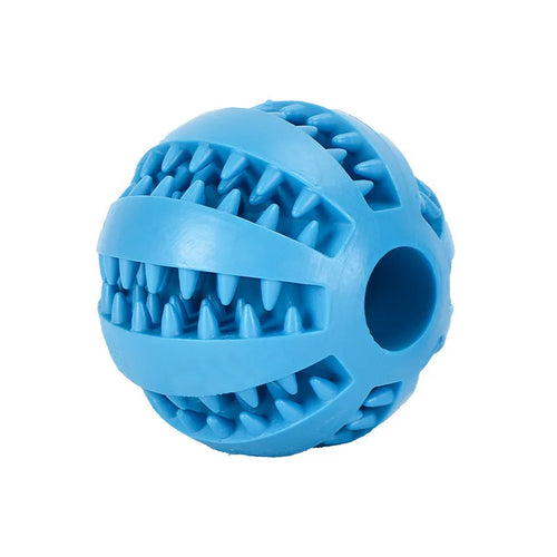 Interactive Dog Food Ball Rubber Chew Toy for Small to Large Dogs And