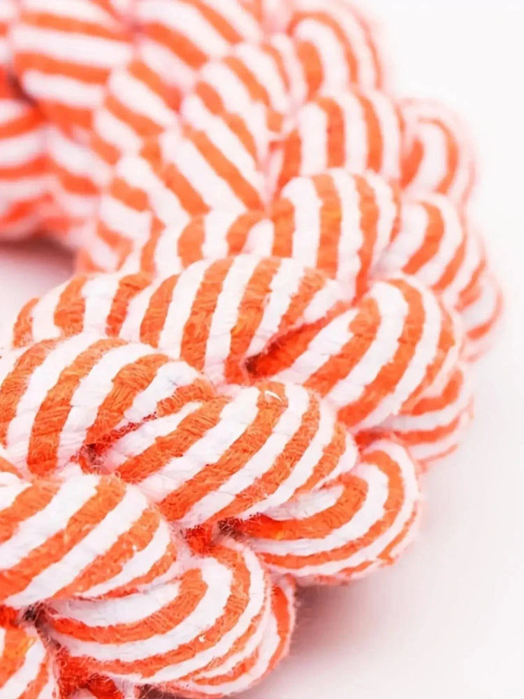 1pc Pet Dog Rope Toy Durable Chew Bite Resistant Interaction Pet Toys