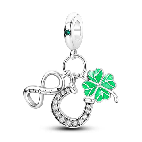 Silver Plated Travel Sunflower Lucky Charms Fit Original Pandora