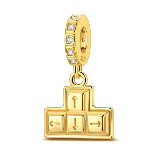 Hot 925 Sterling Silver Gold Charm Bead Pendant Cat Dog Pet Animal