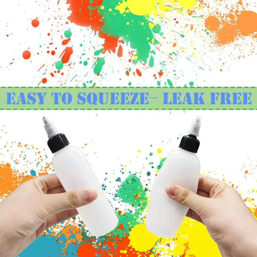 5Pcs 30ml/60ml/100ml/120ml/150ml Plastic PET Juice Liquid Capacity