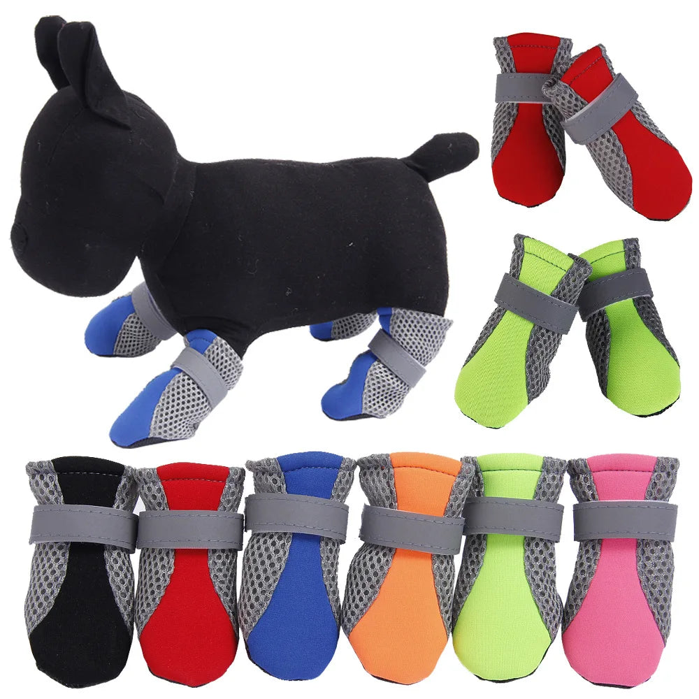 Pet Dog Shoes Puppy Outdoor Soft Bottom For Cat Chihuahua Rain Boots