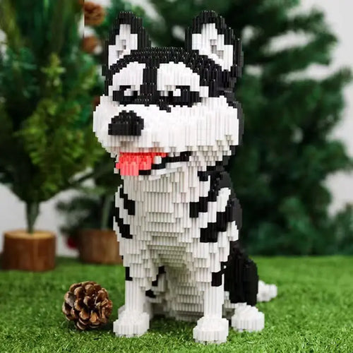 5000 Pcs Pet Dog Building Blocks Holiday and Birthday Gifts Party