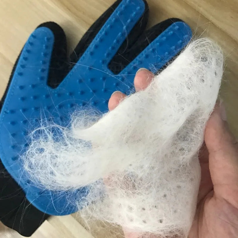 1PC Cat Hair Remove Gloves Rubber Pet Beauty Cleaning Grooming