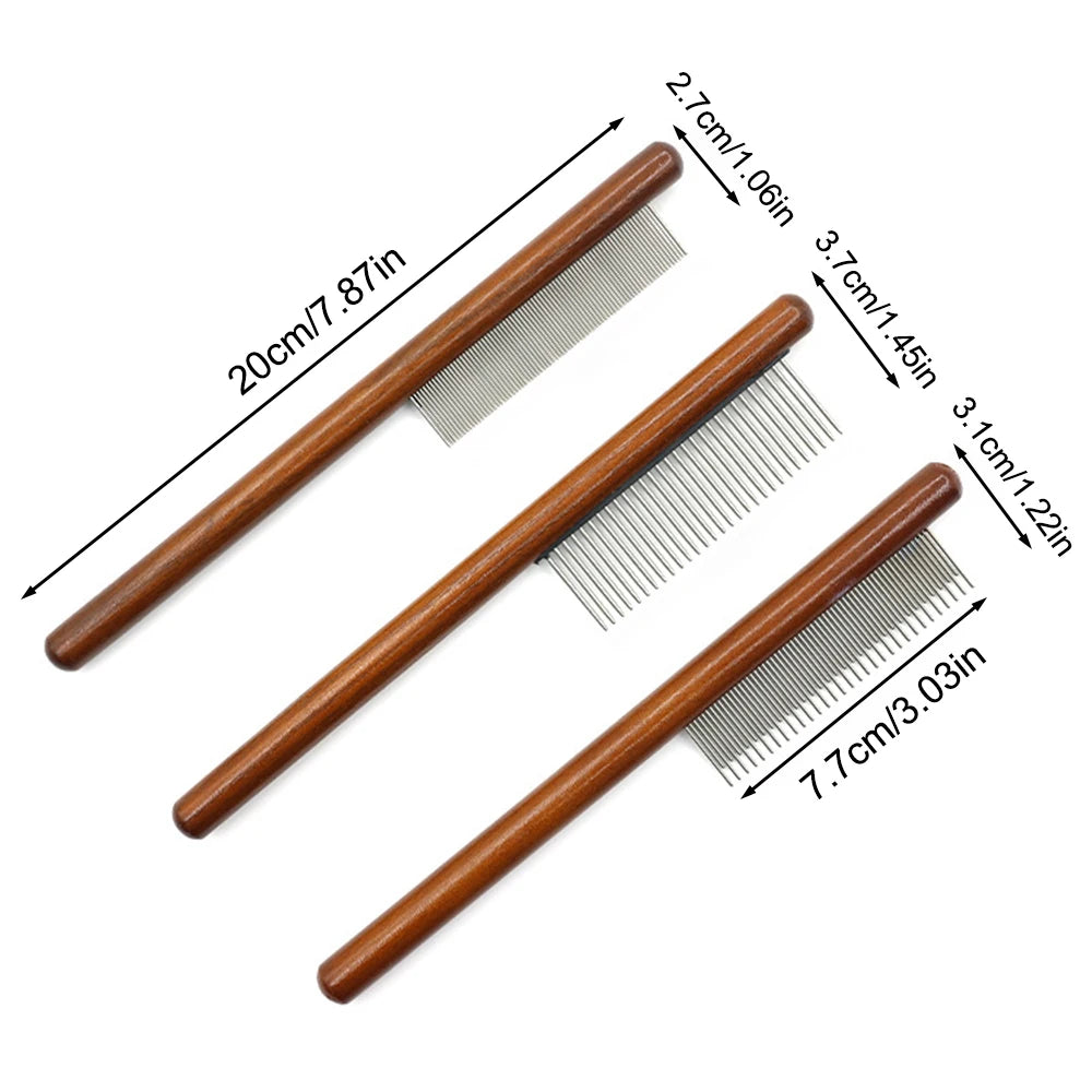 Cat Comb Cat Comb Brush Long Hair Cat Needle Comb Open Knots To Remove