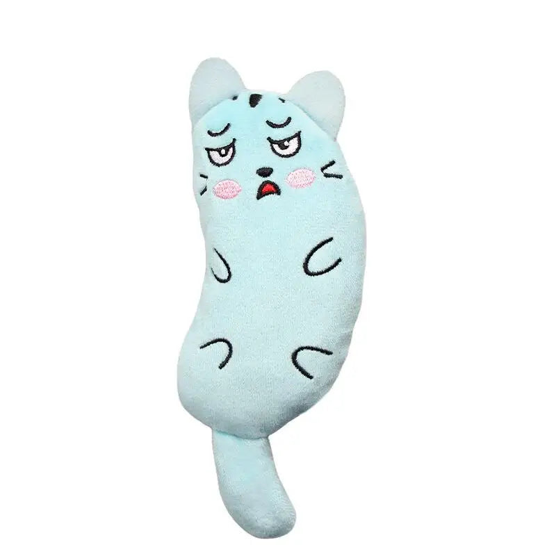 Funny Pet Plush Embroidery Catnip Toy Cat Expressive Mouse Toys