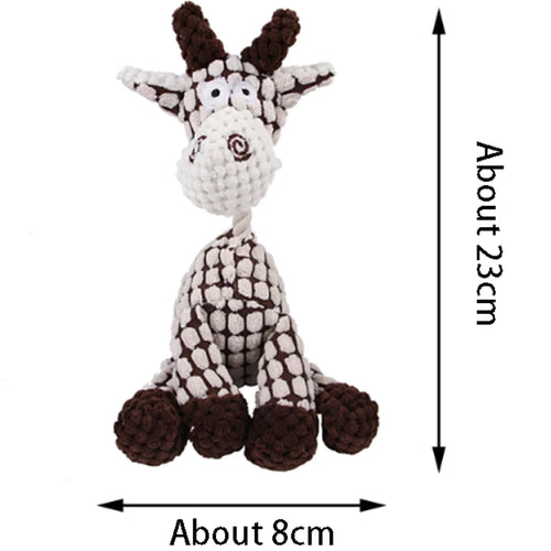 Interactive Plush Pet Dog Voice Toys for Puppies Teeth Grinding