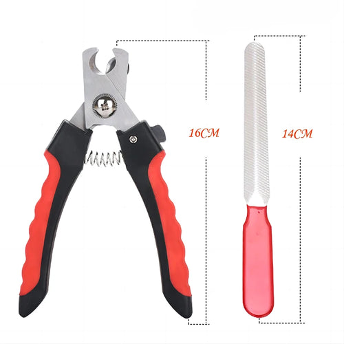 Pet Nail Clippers with Sickle Large Dog Nail Clippers Stainless Steel
