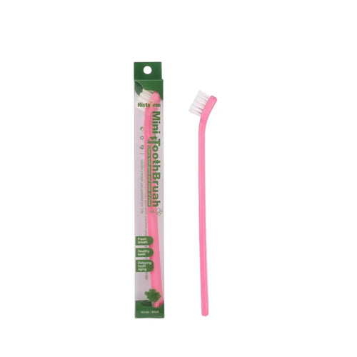 Vet Recommended Dog Toothbrush - Micro Head Teeth Cleaning Tool for