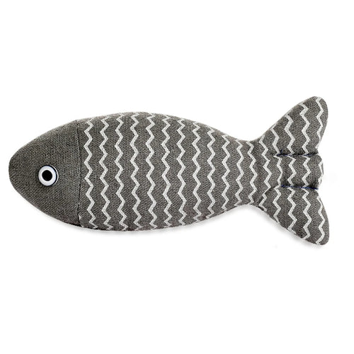 Random Fun Cat Sackcloth Fish Toy High With Catnip Fish Pet Cat