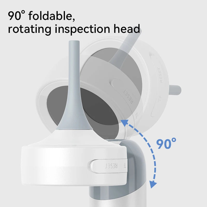 1.38'' Ear Camera Wit IPS Display and 1080P Camera Ear Check Portable