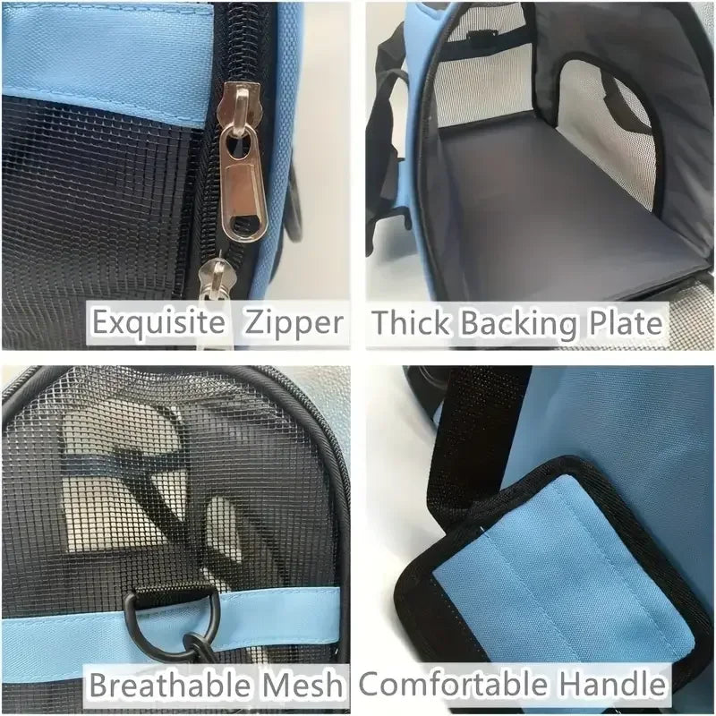 Cat Bags Portable Dog Carrier Bag Mesh Breathable Carrier Bags for