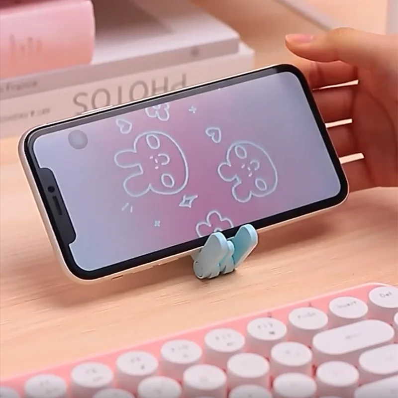 Mini Led Night Lights Folding Desk Lamp Cartoon Cute Pet Dog Deer