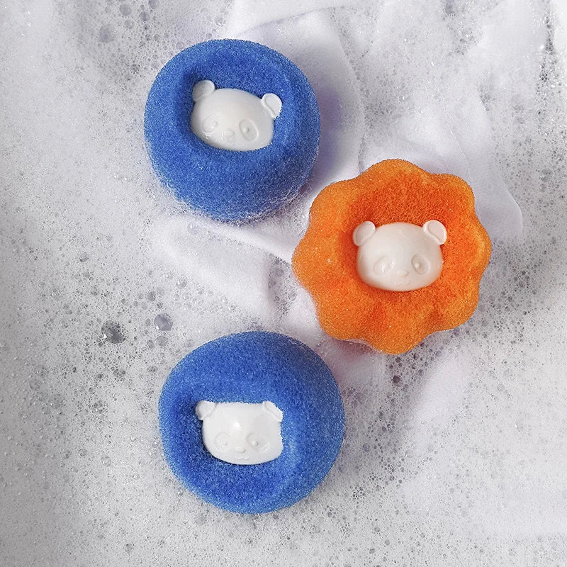 1/5/10PCS Laundry Ball Kit Reusable Washing Machine Hair Remover Ball