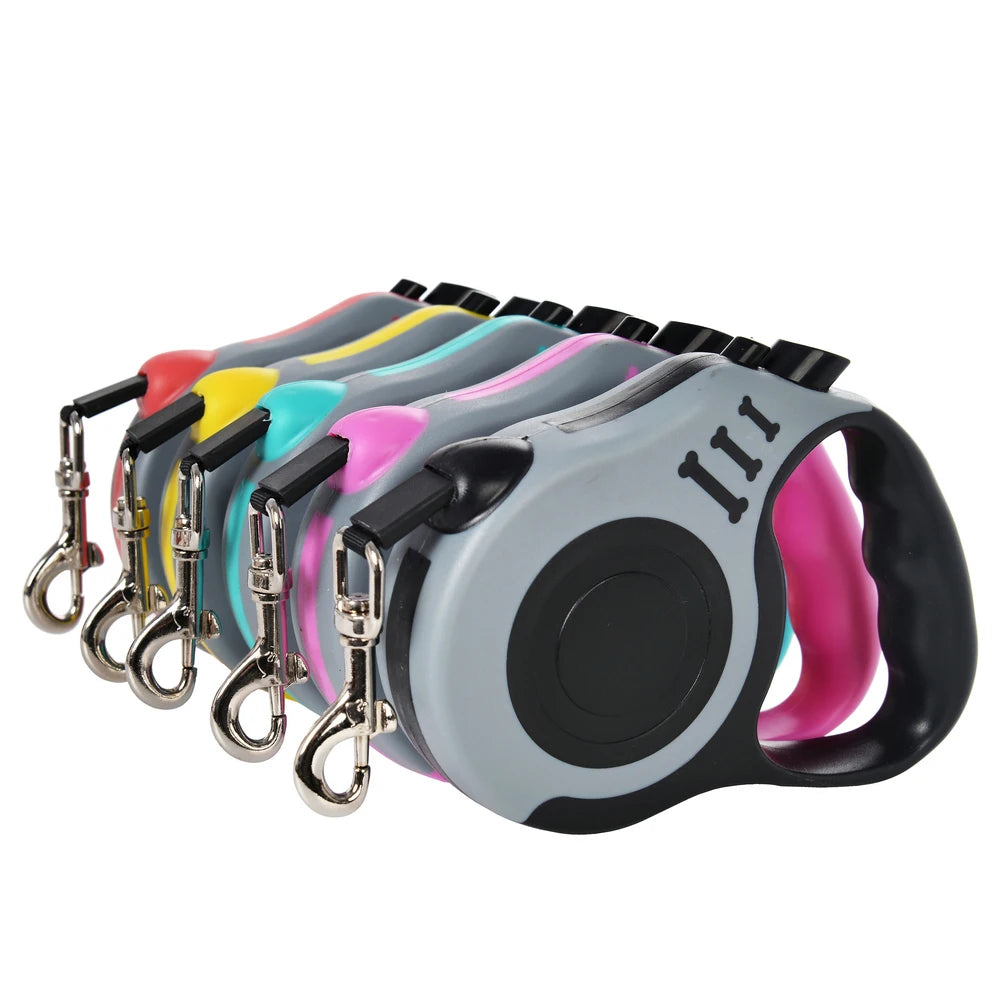 3m 5m Dog Leash For Small Medium Large Dogs Cats Automatic Retractable