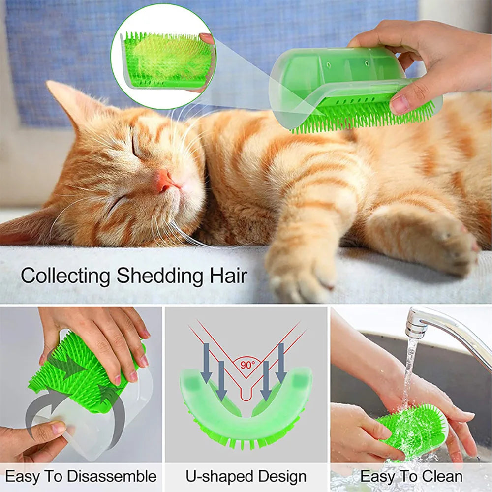 Best-selling Item Massager for Cats PP Material Pets Goods Brush