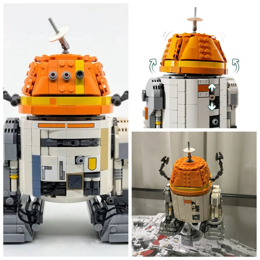 Robot Sets Model Building Blocks Creative Assembly For Children Cute